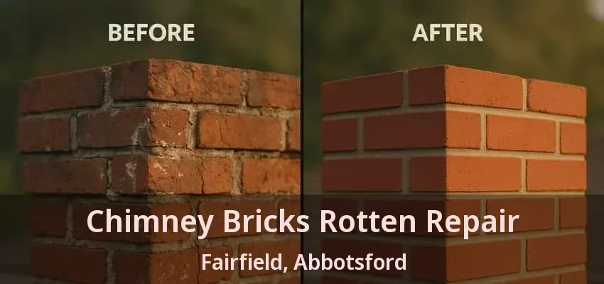 Chimney Bricks Rotten Repair Fairfield, Abbotsford - BC