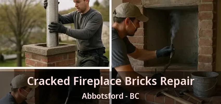 Cracked Fireplace Bricks Repair Abbotsford - BC
