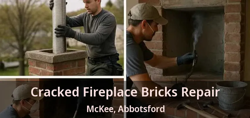 Cracked Fireplace Bricks Repair McKee, Abbotsford - BC