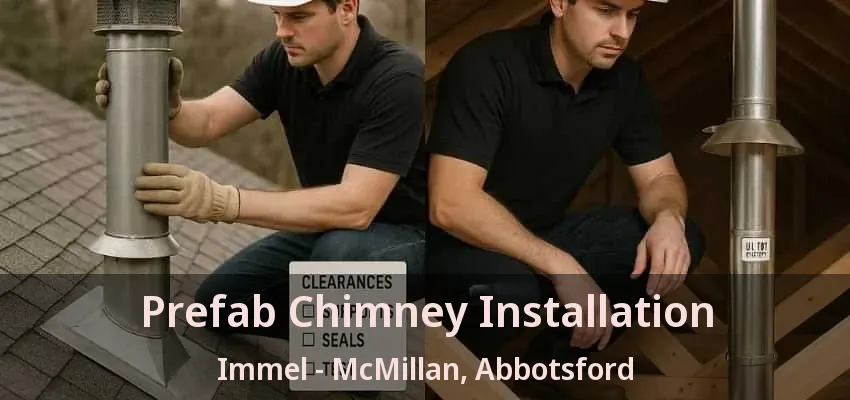 Prefab Chimney Installation Immel - McMillan, Abbotsford - BC